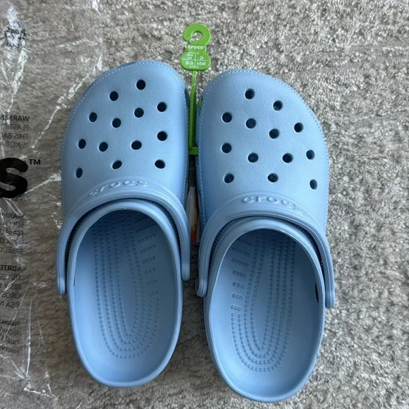 NWT Men’s Women’s Classic Crocs Clog - Blue Calcite- Size Mens 6 / Women’s 8 - Picture 2 of 4